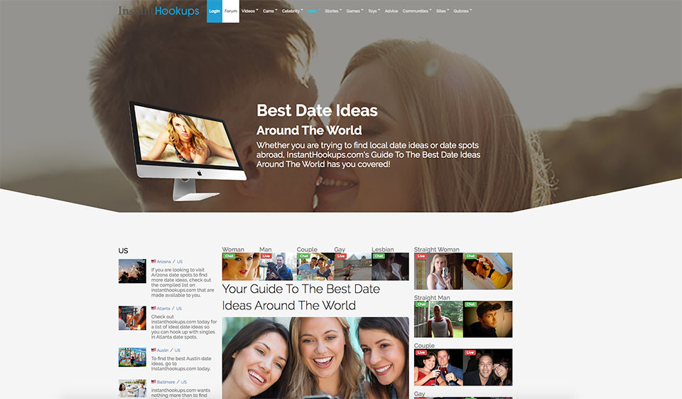 ¿A quién puedes conocer en InstantHookups?