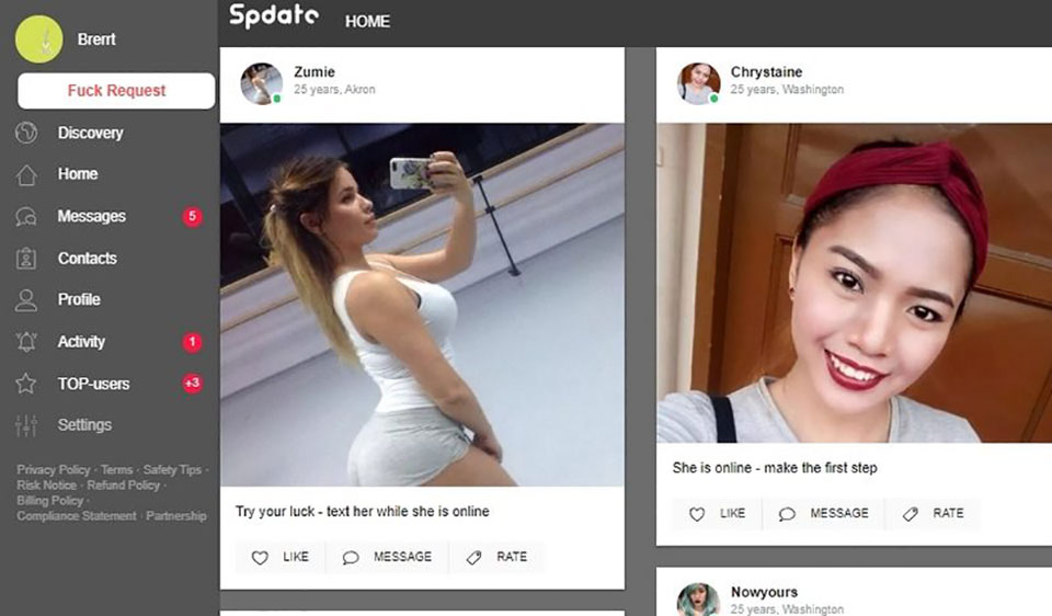 Welche Art von Dating bietet SPDate an?